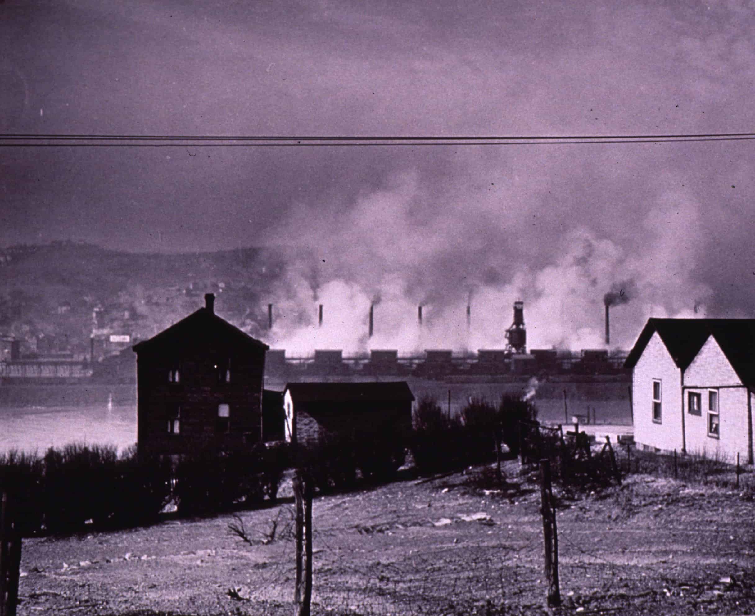 View of Donora from Webster, circa 1949