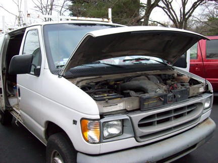 Heater core issues were chilling the driver of this 1999 Ford E-150 work van.